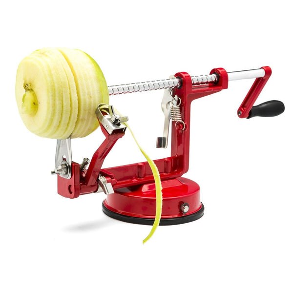 Apple peeler and on sale corer machine