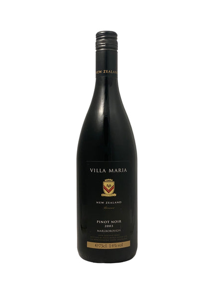 Villa Maria 2003 Marlborough Pinot Noir Reserve