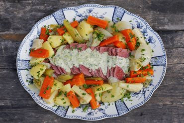 Corned Beef with Winter Vegetables