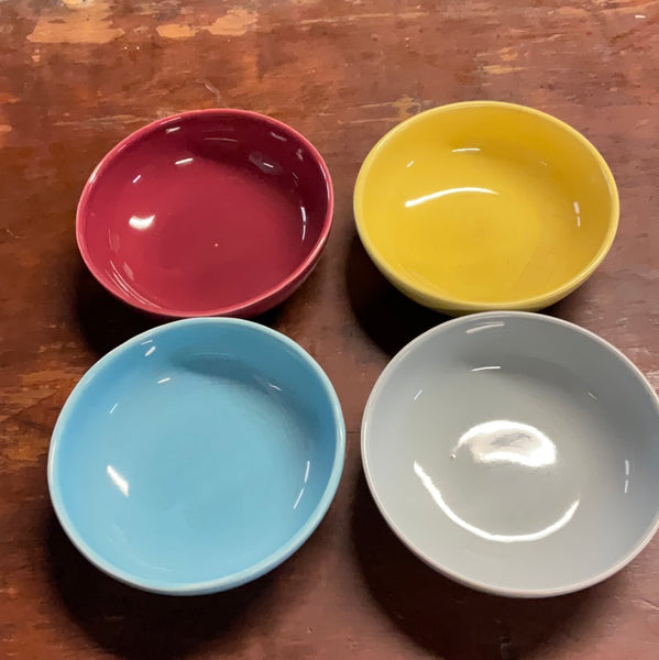 Preloved Colourful Bowl with Crazing