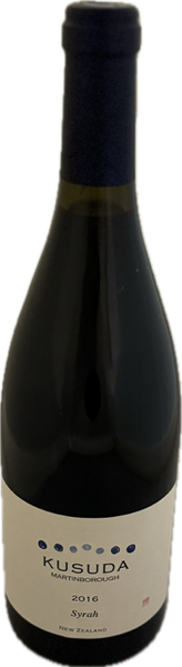 Kusuda 2016 Martinborough Syrah