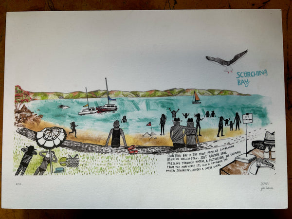 Pre Loved Scorching Bay Canvas