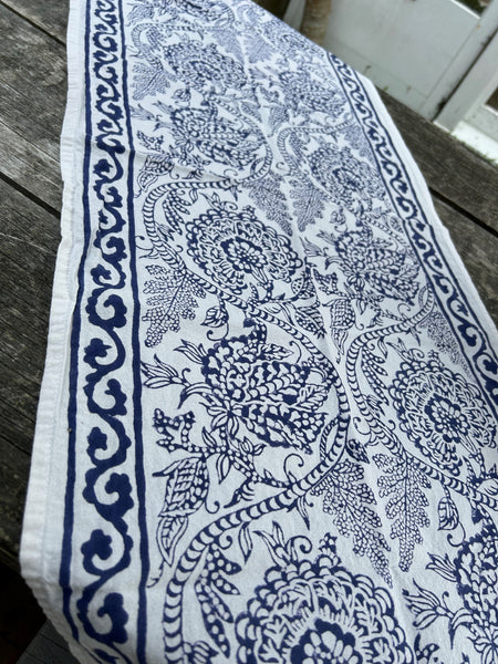 Blue Table Runner