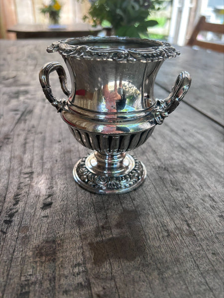 Silver Plated Trophy Vase - Walker & Hall