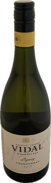 Vidal Legacy Reserve Series 2016 Hawkes Bay Chardonnay