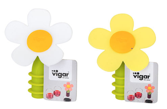 Flower Power Silicone Bottle Stopper