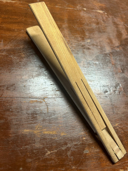 Pre loved wooden salad servers