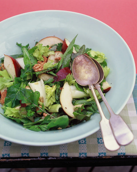 Pear, Celery and Walnut Salad with Honey Vinaigrette