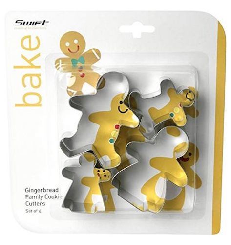 Gingerbread Family Cookie Cutter Set