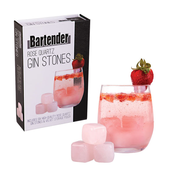 Rose Quartz Gin Stones