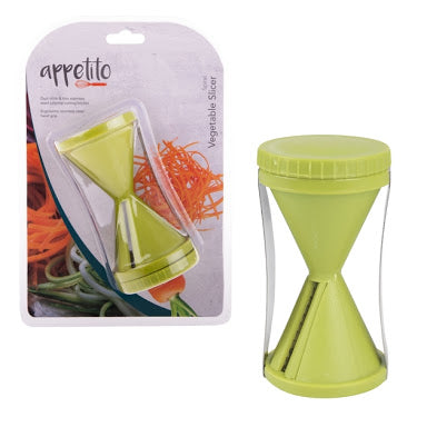 Spiral vegetable slicer