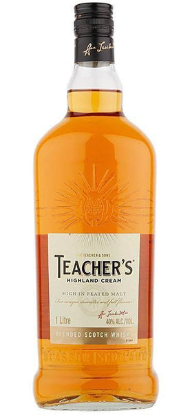 Teachers Highland Cream Scotch Whisky 1 Litre