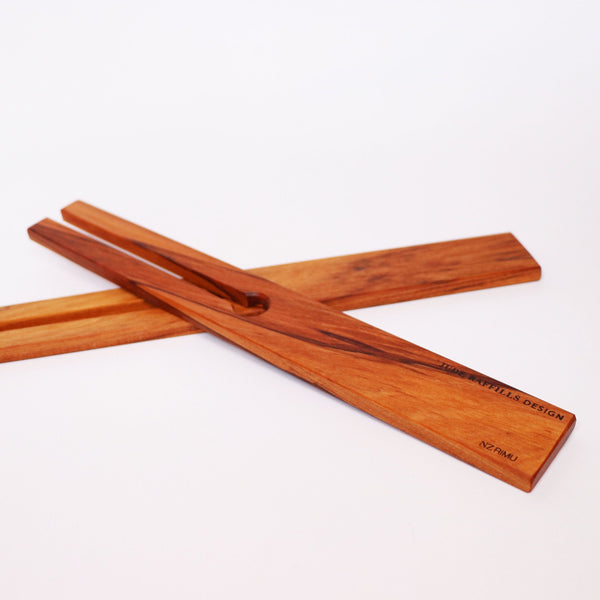 Jude Raffils Rimu Salad Servers