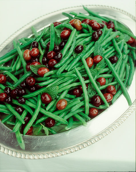 Green Bean, Black Olive and Mint Salad