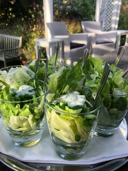 Minted Iceberg Salad with Buttermilk Dressing
