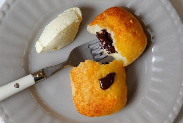 John’s Chocolate Rolls with Vanilla Mascarpone