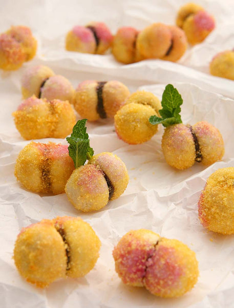 Peach Buns