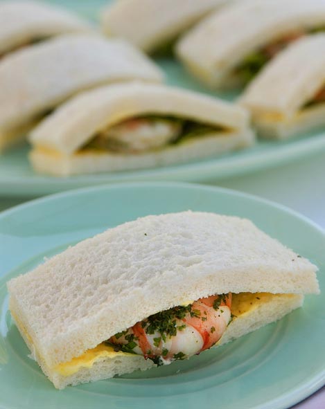 Italian Style Prawn Sandwich