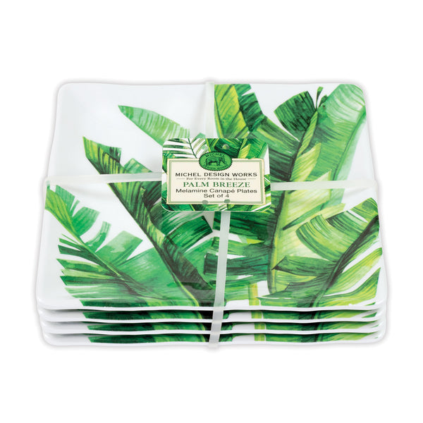 Michel Design Works Melamine Small Square Plate