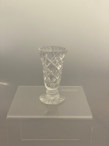 Vintage Crystal Vase Small