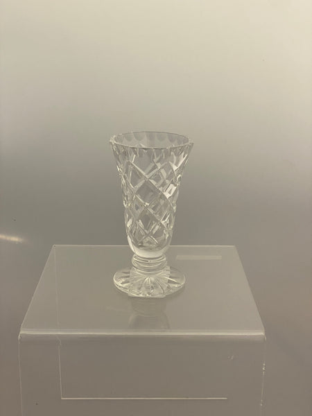 Vintage Crystal Vase Small