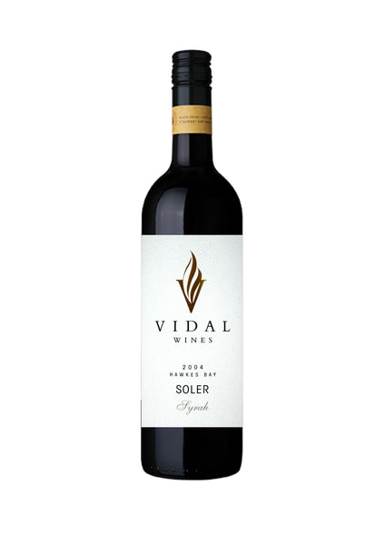 Vidals 2004 Soler Syrah Hawkes  Bay