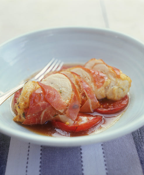 Prosciutto Chicken with Tomatoes