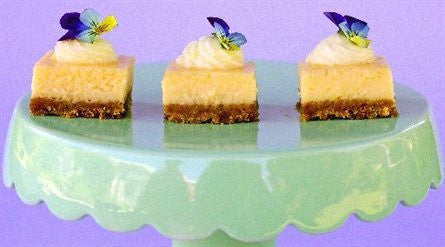 Baked New York Cheescake Slice