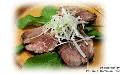 BEEF SALAD WITH MANUKA HONEY DRESSING
