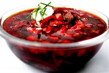 Beetroot Soup Moscow Style