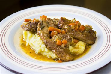Braised Pork Spareribs with Apple