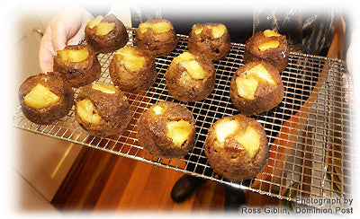 CARAMELISED PEAR BREAKFAST CAKES