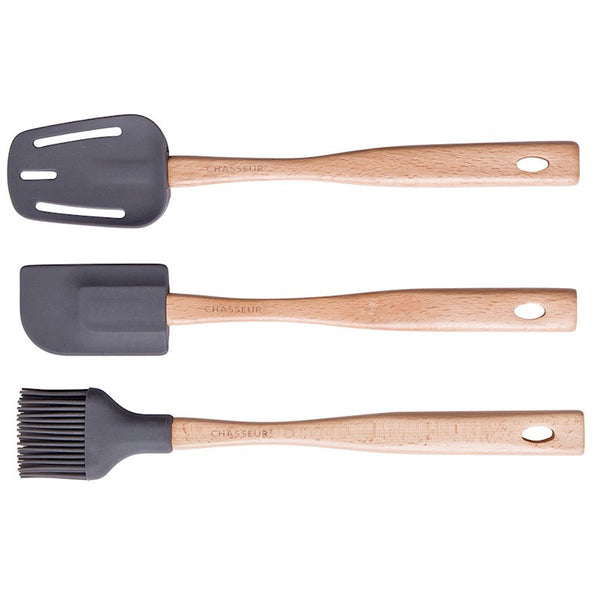 Chasseur Spatula/Brush/Spoon Set