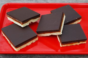 Chocolate Salted Caramel Slice