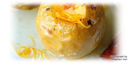 CREMA CATALANA BAKED APPLES