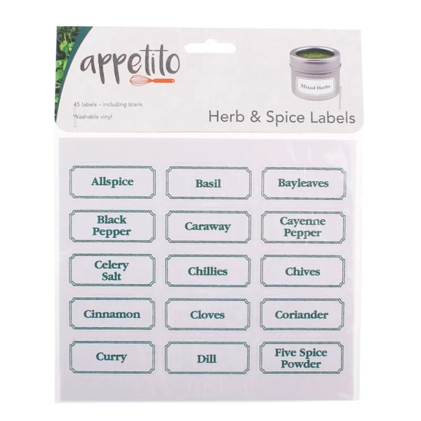 Herb & Spice Labels