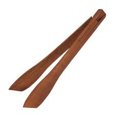 Cherry Wood Tongs 30cm