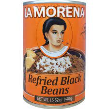Refried Black Beans - La Morena