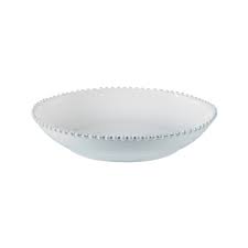 Riviera Pearl White Serving Bowl 34cm