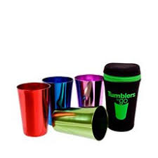 Tumblers To Go with Tote Bag