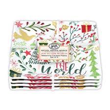 Michel Design Works Melamine Small Square Plate
