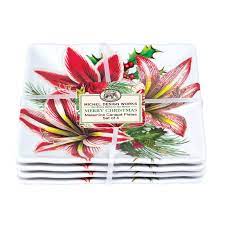 Michel Design Works Melamine Small Square Plate