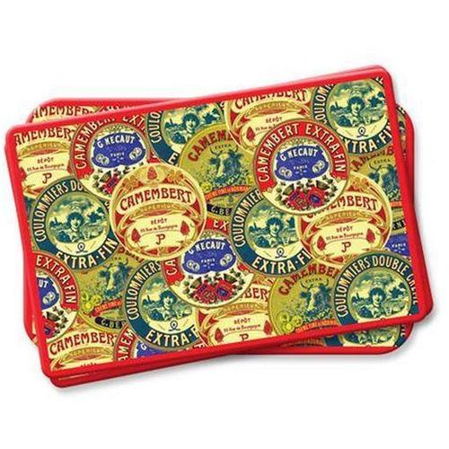 Camembert Cheese Placemats set of 4
