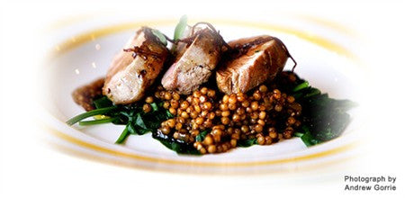 GINGERED PORK MEDALLIONS