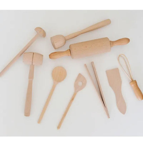 Dishy Childrens Baking Set Beechwood