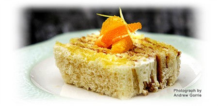 LEMON SYLLABUB TORTE