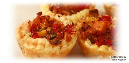 LITTLE ROASTED VEGETABLE PIES