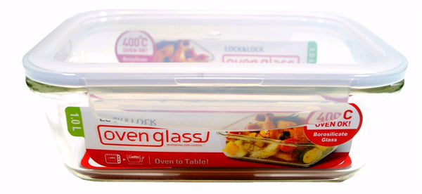 Glass Oven Lock Container - Medium