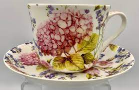 Heritage Fine Bone China Breakfast Mug and Saucer