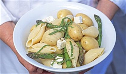 Minted Summer Pasta and Potatoes